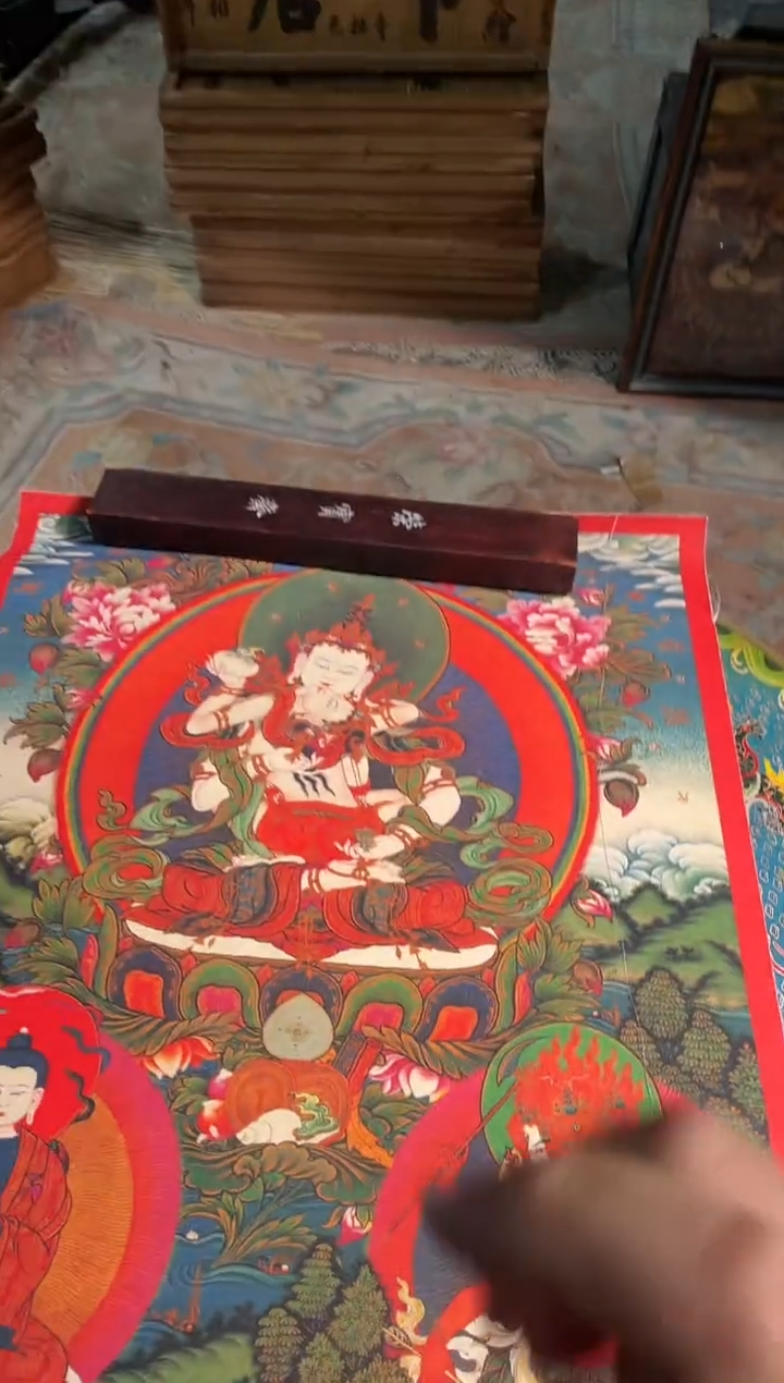 卷轴画卷轴画旭旭的唐卡