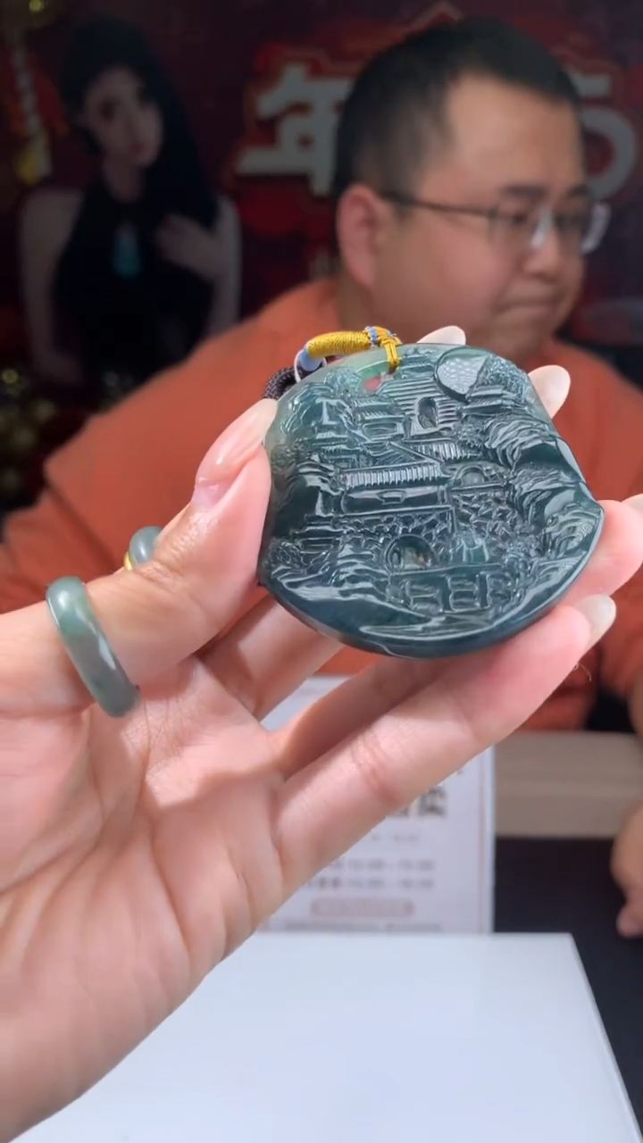 【闪购商品】定制翡翠未镶嵌不退不换CMH1件-A