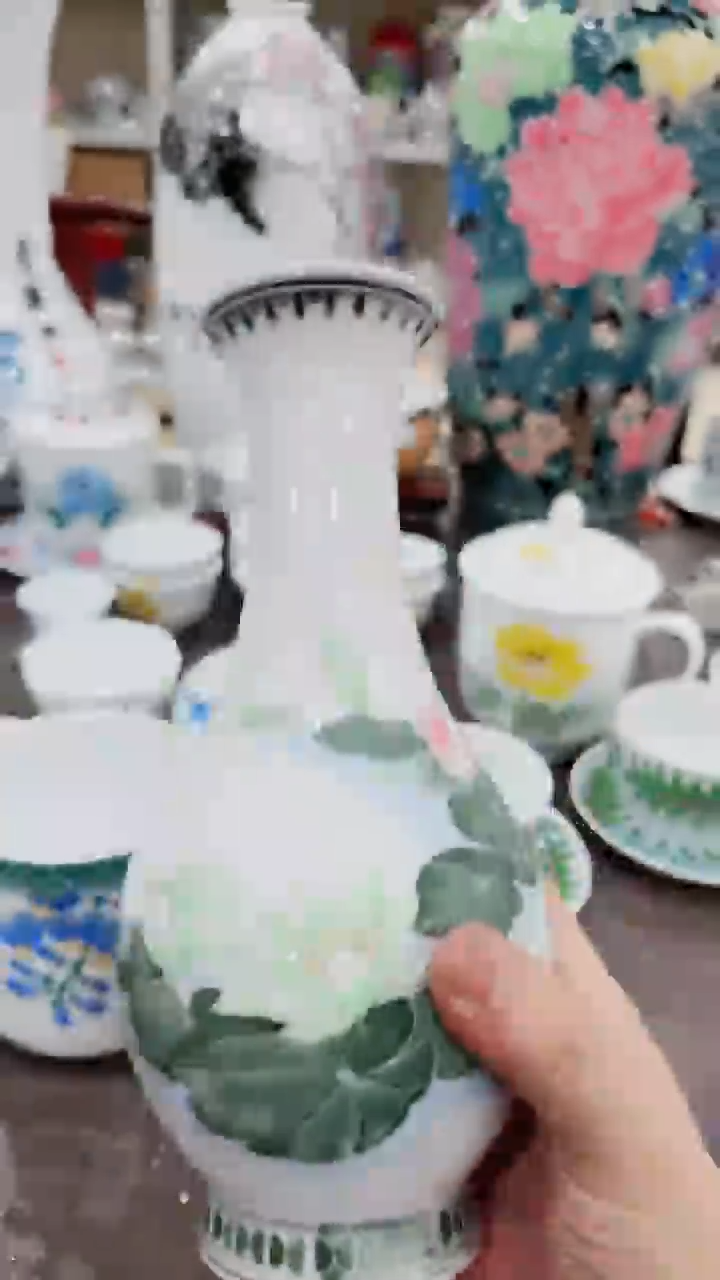 微瑕湖南醴陵釉下五彩陶瓷