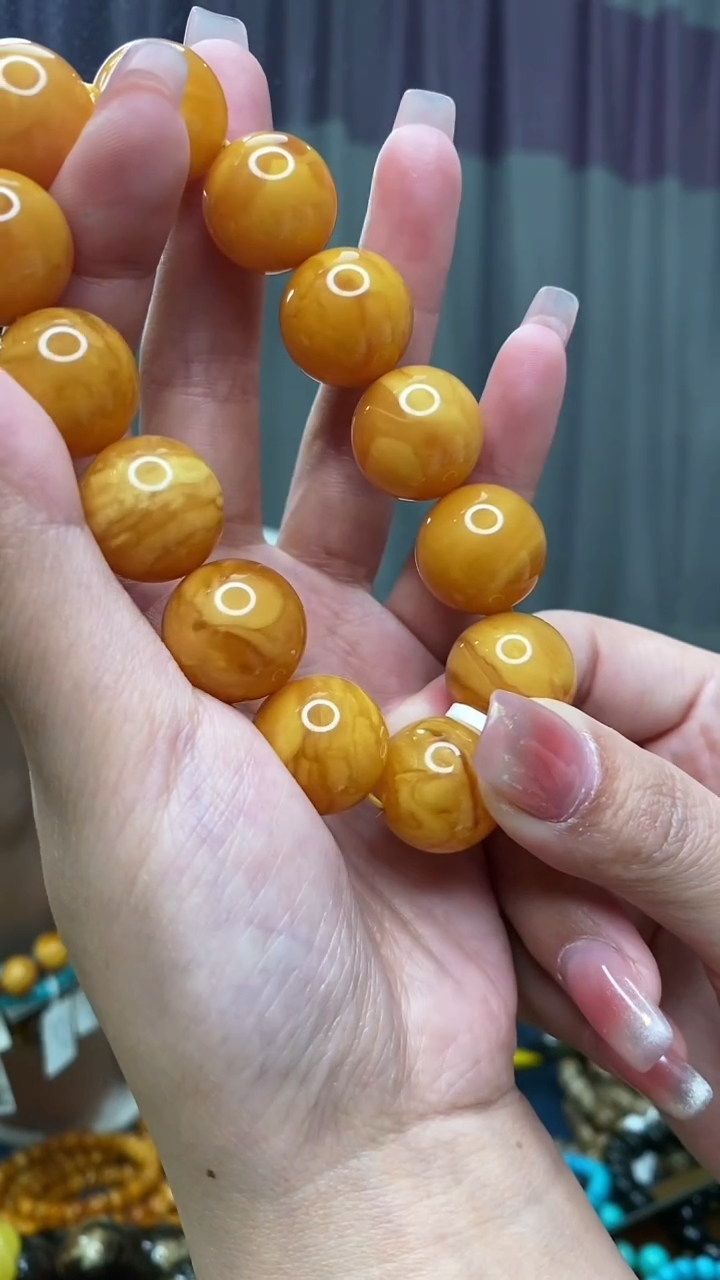 【闪购商品】琥珀裸石未镶嵌1/27-GM-#95