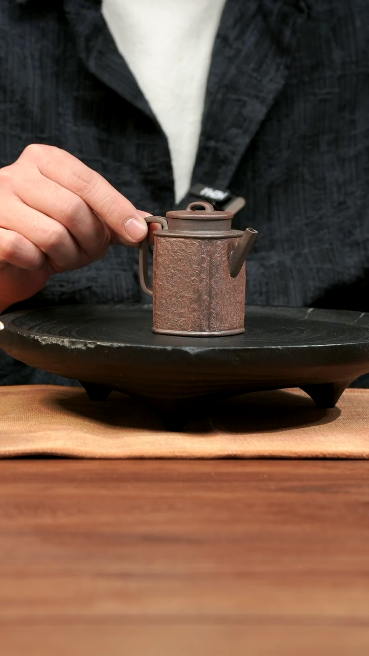 【闪购商品】紫砂茶壶五堂  拾露一式-抽角