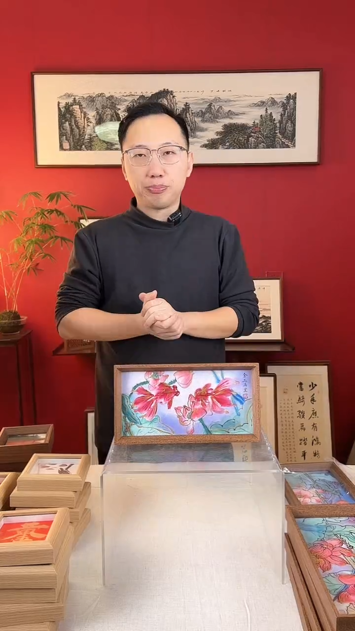 【闪购商品】国画金玉满堂摆台