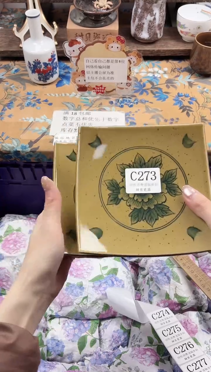 瓷片荷                C273