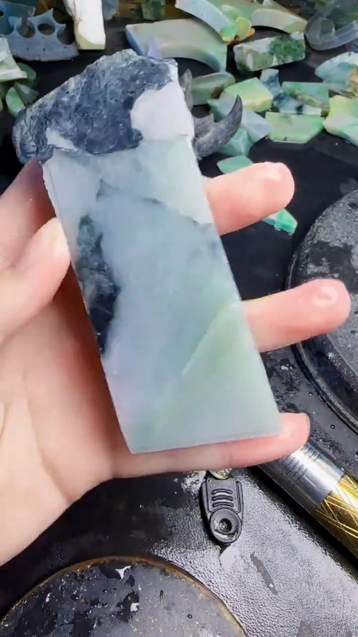 未镶嵌挂件翡翠天然翡翠037