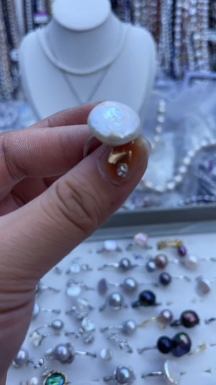 【闪购商品】淡水珍珠戒指未镶嵌944