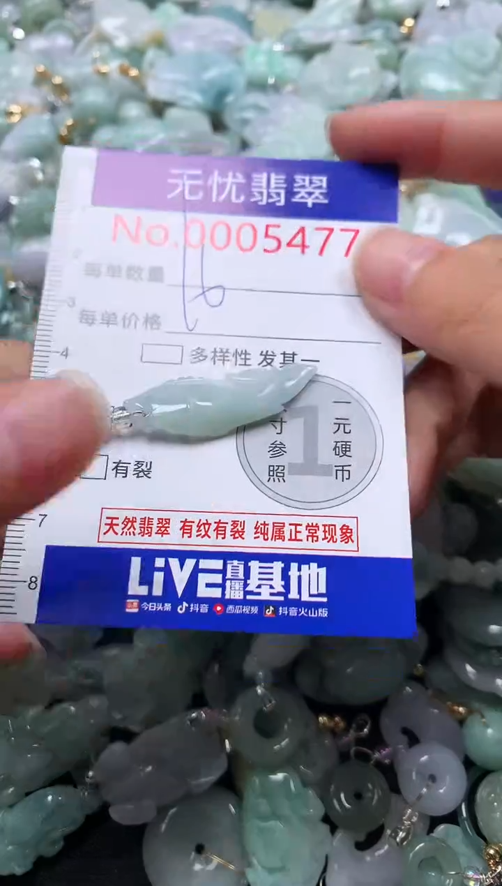 颈饰未镶嵌翡翠5477