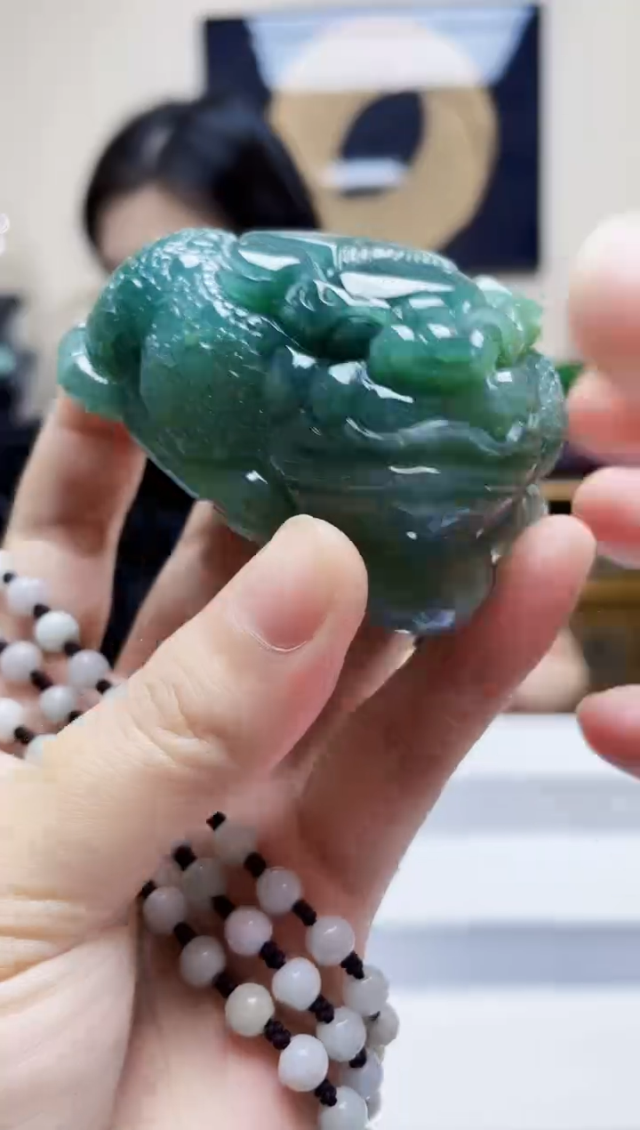 未镶嵌定制翡翠吊坠185