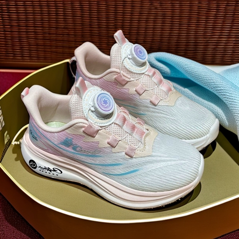 2025新款秋季网面碳板轻便透气跑步女运动鞋网面女鞋童鞋机能潮鞋