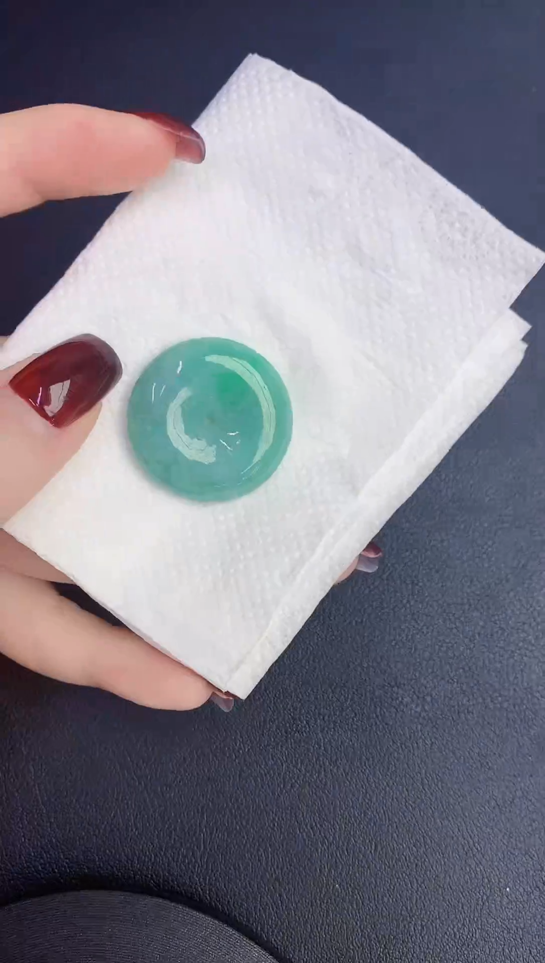 颈饰未镶嵌翡翠缅甸天然翡翠A货