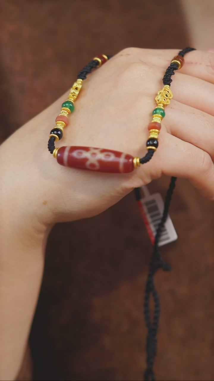 【闪购商品】玛瑙/玉髓项链未镶嵌多样性发一