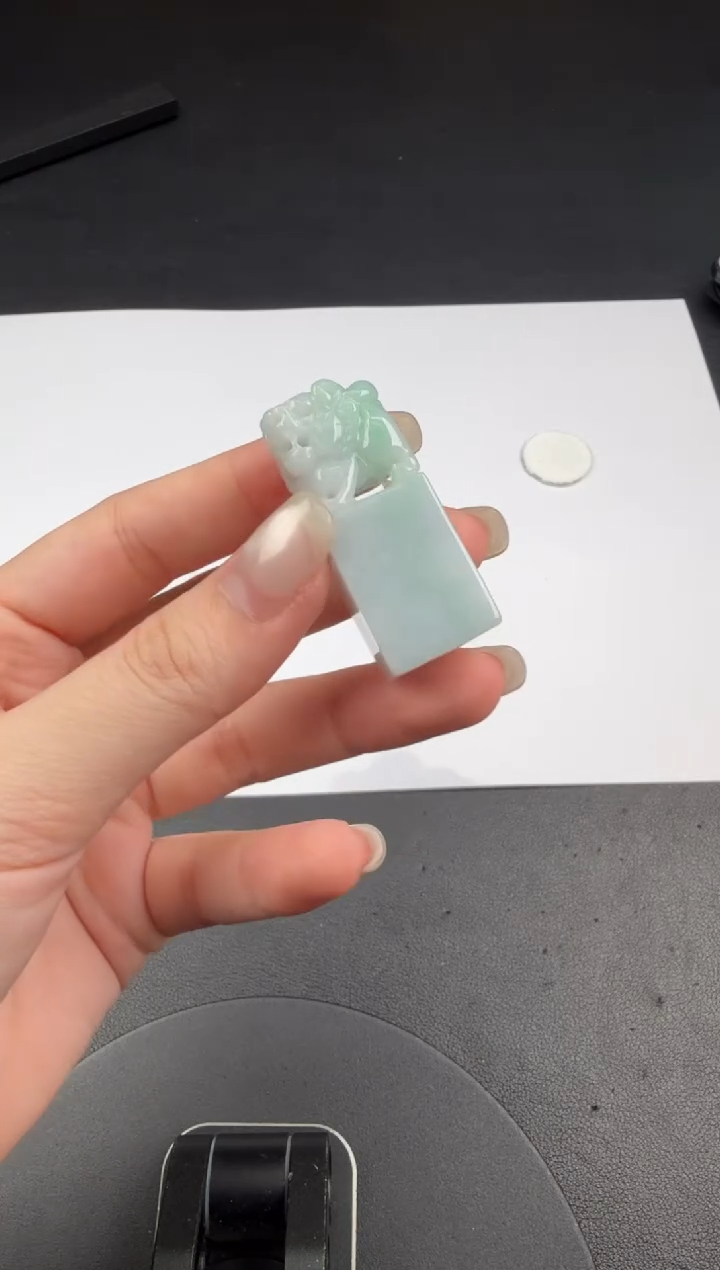 吊坠(不含链)未镶嵌翡翠翡翠饰品-28