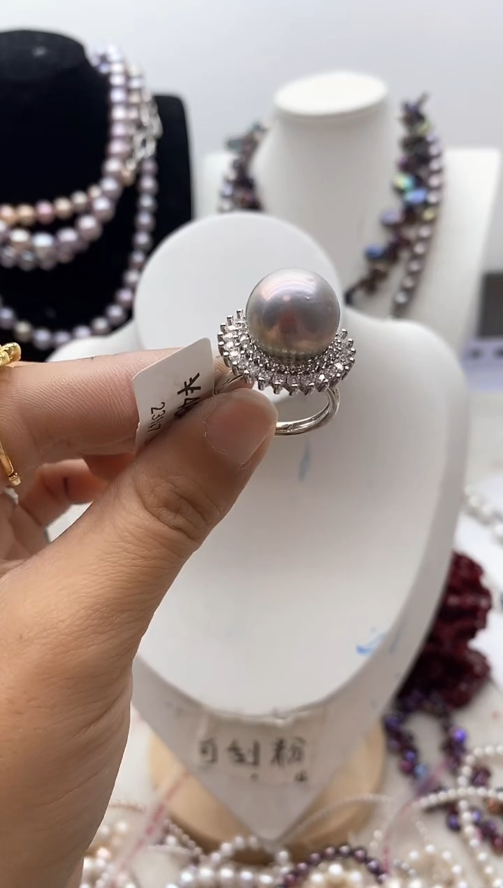 【闪购商品】淡水珍珠颈饰钛钢141