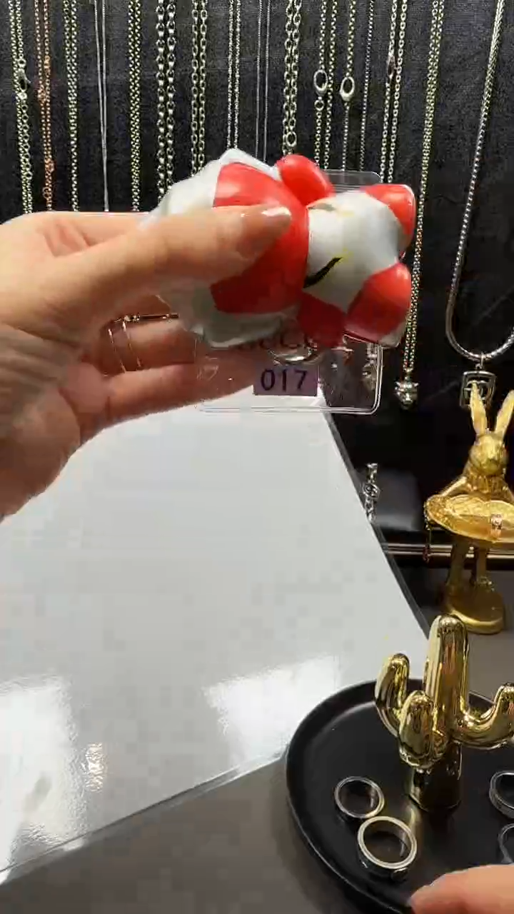 合金大理石侯****8饰品戒指