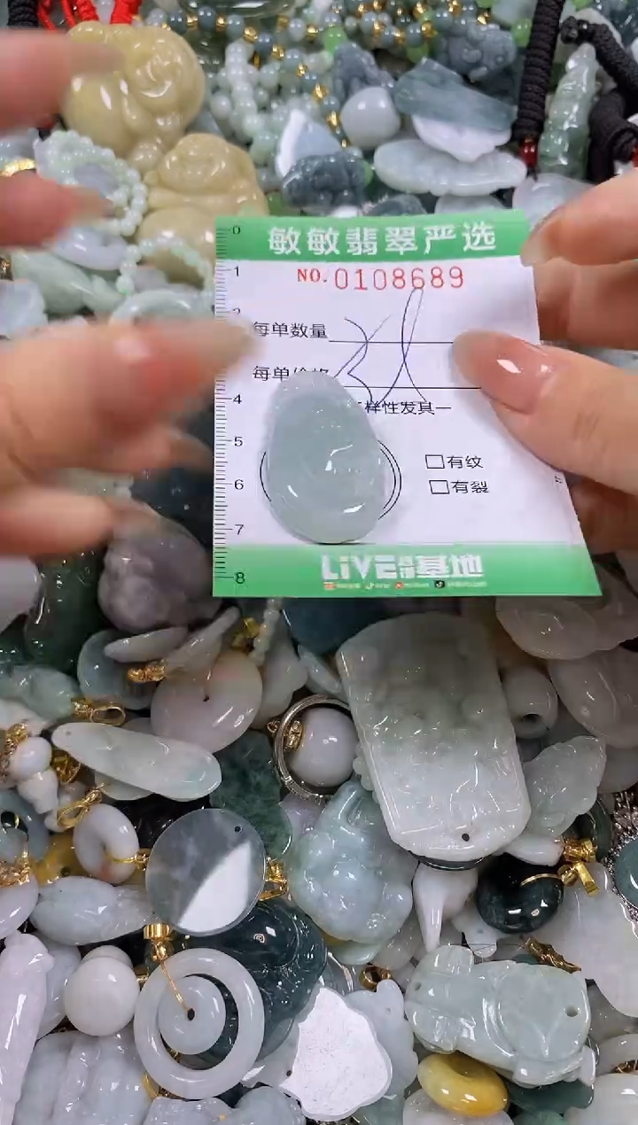 【闪购商品】翡翠颈饰未镶嵌闪购0108689多样性发其一