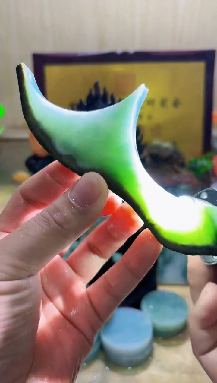 颈饰未镶嵌翡翠A货常星4473