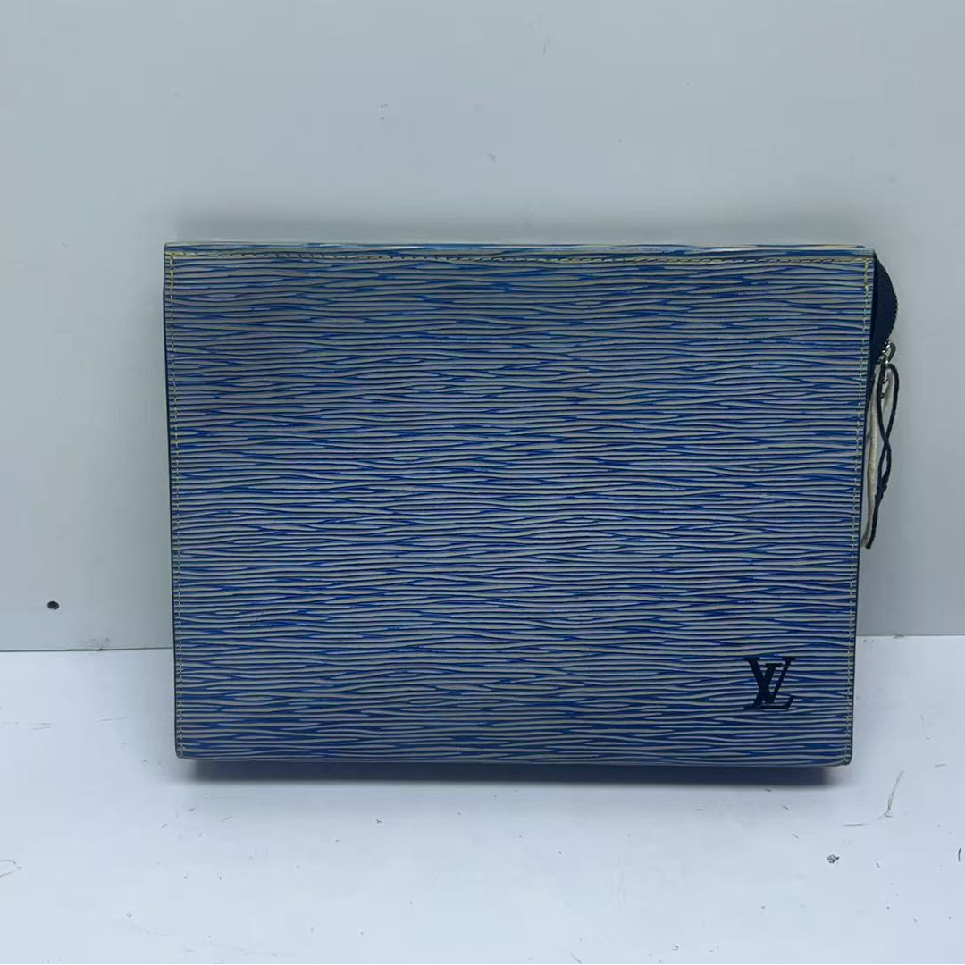 95新 LouisVuitton/路易威登 lv经典限量水波纹手拿洗漱包（707）
