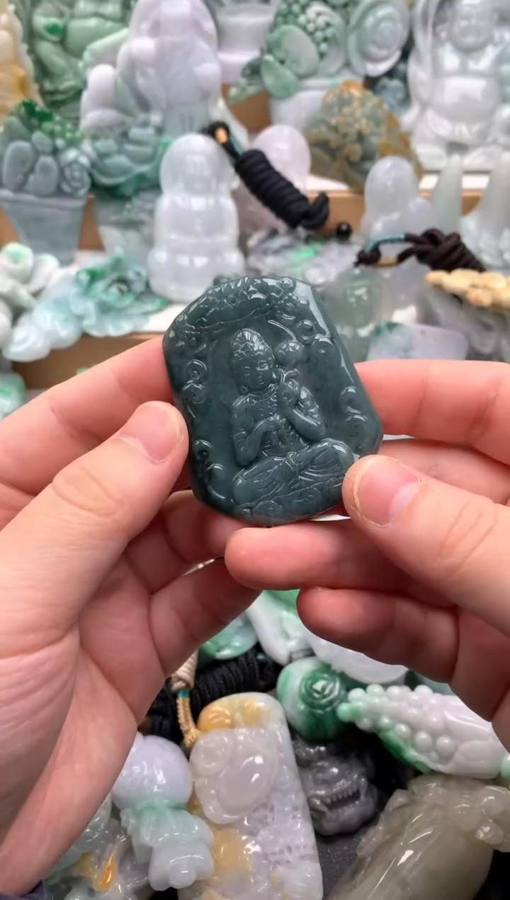 吊坠(不含链)未镶嵌翡翠1