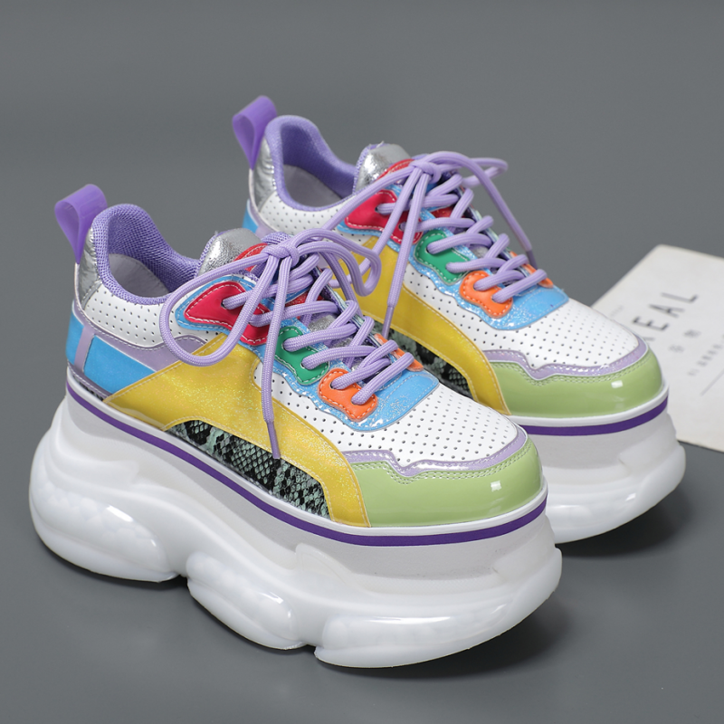 直播间时尚厚底女鞋跟高（8cm-9cm）福利1-3号根据编号选好款式下单