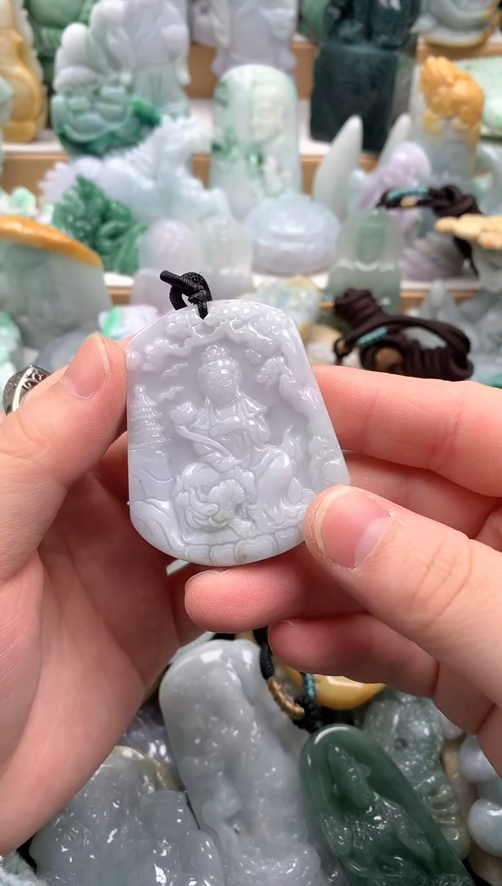 吊坠(不含链)未镶嵌翡翠1