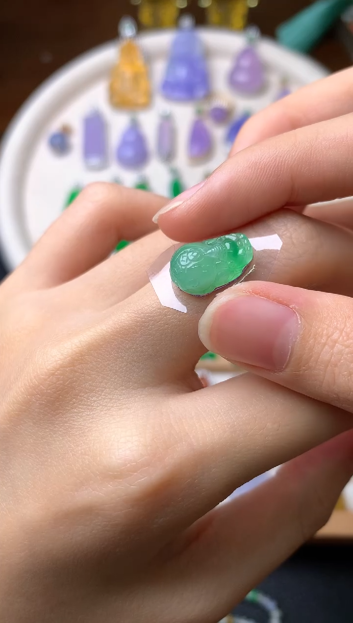 【闪购商品】定制翡翠未镶嵌裸石（镶嵌定制）