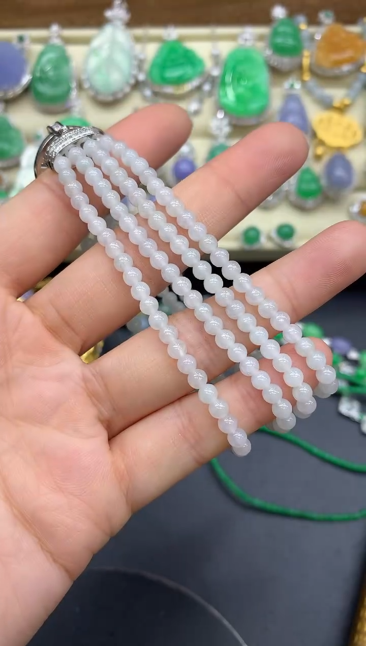 【闪购商品】翡翠手串未镶嵌53-中国好珍宝