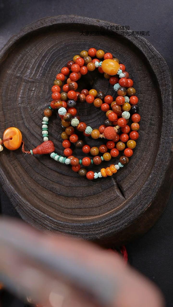 【闪购商品】南红玛瑙手串未镶嵌毛衣链7mm