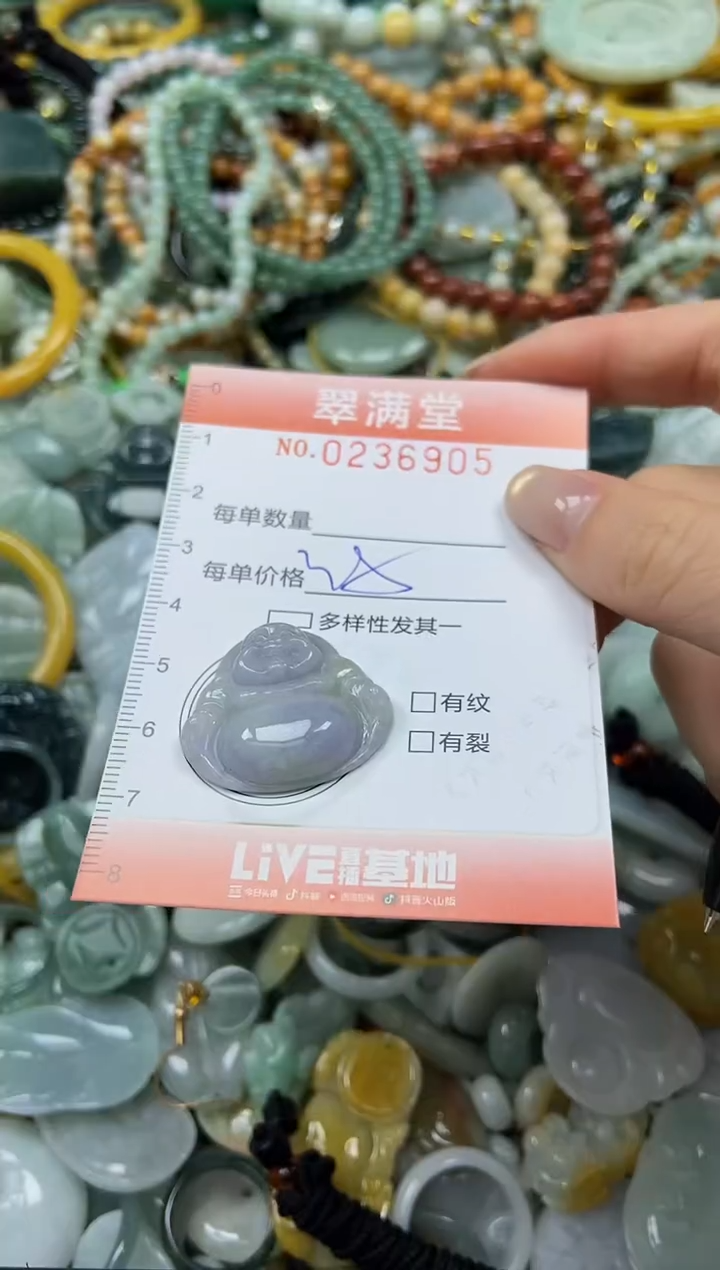 未镶嵌挂件翡翠闪购0236905