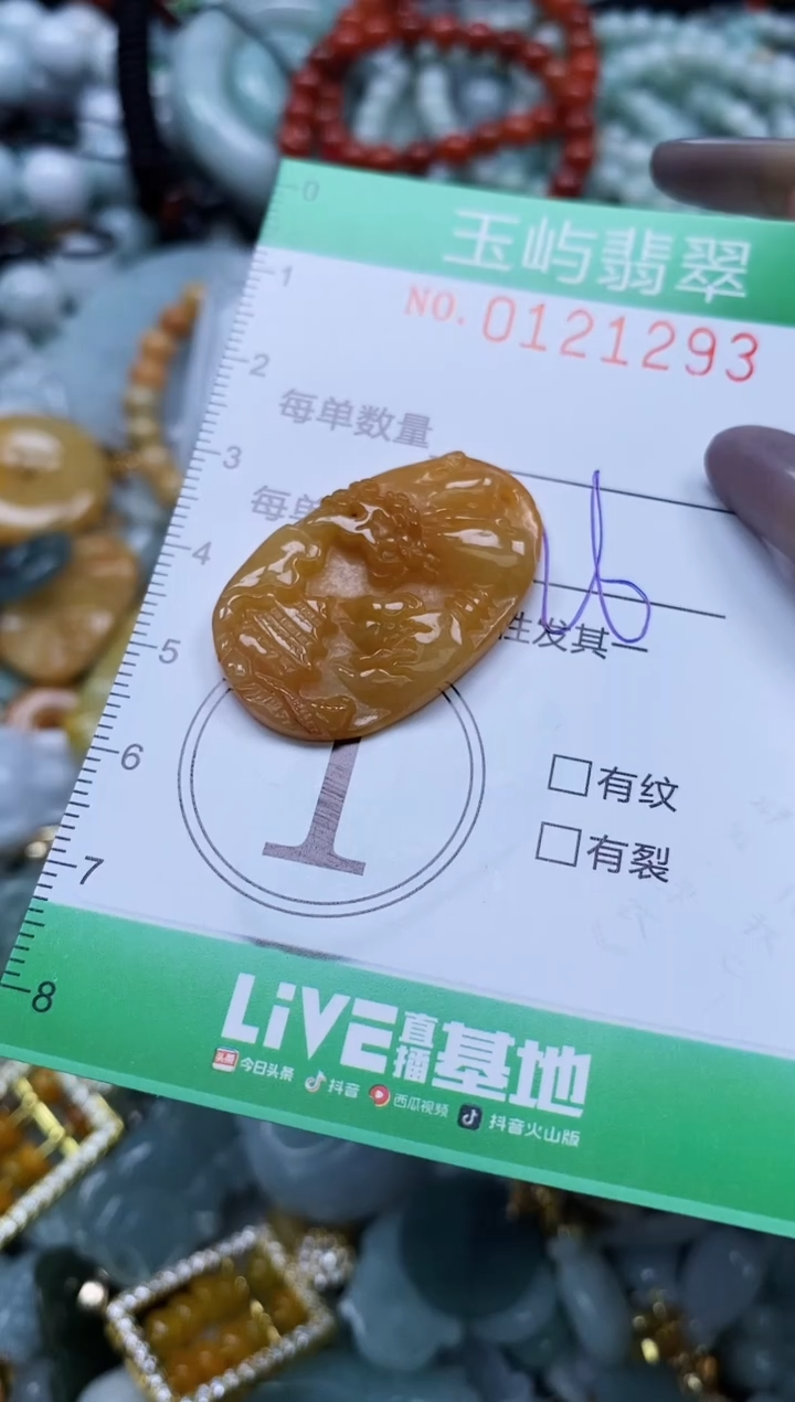 翡翠未镶嵌颈饰闪购0121293多样性发其一