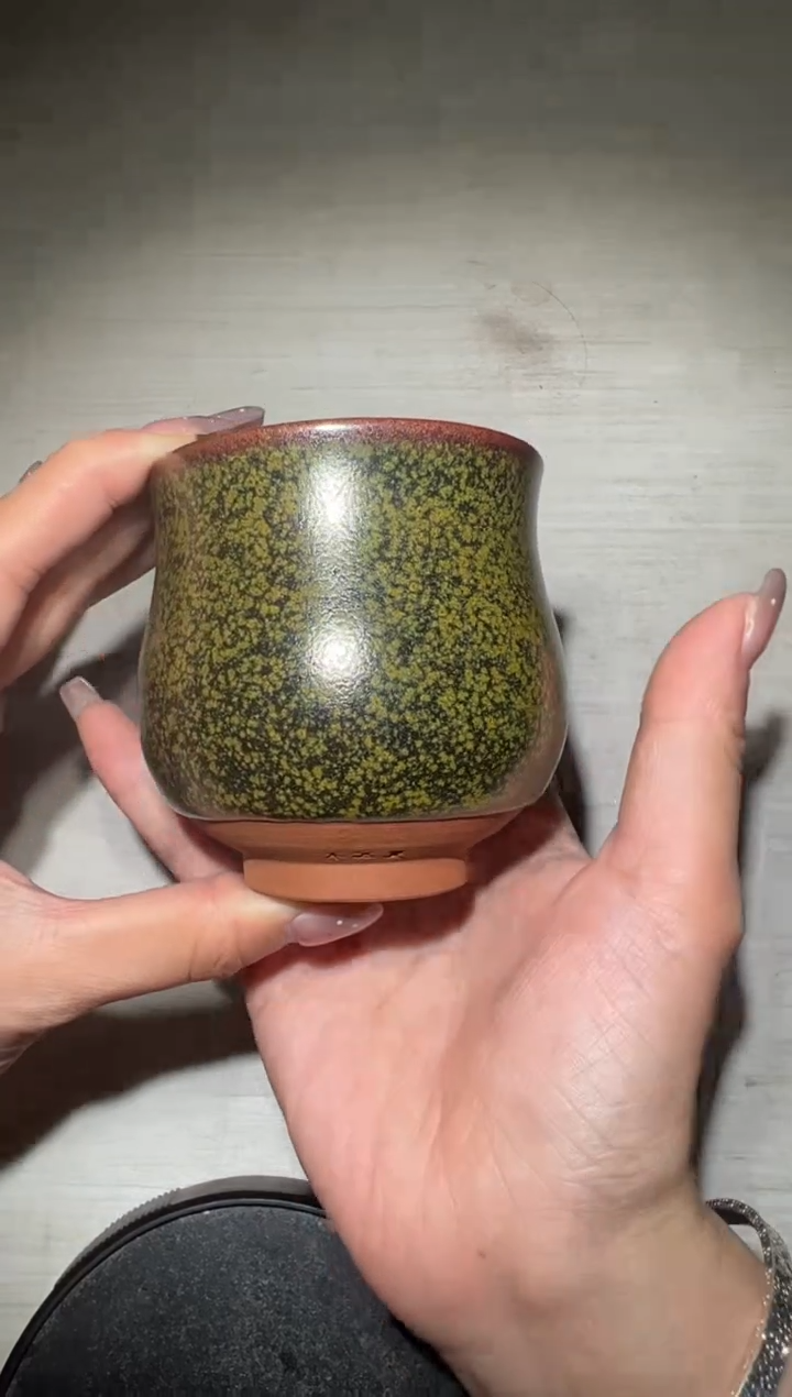 【闪购商品】茶盏18@建窑建盏金长兴