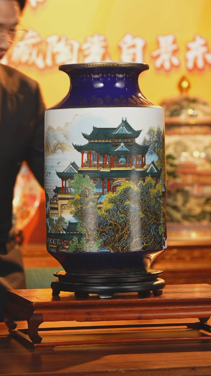 【闪购商品】摆件《景东陶瓷》艺术摆件W856