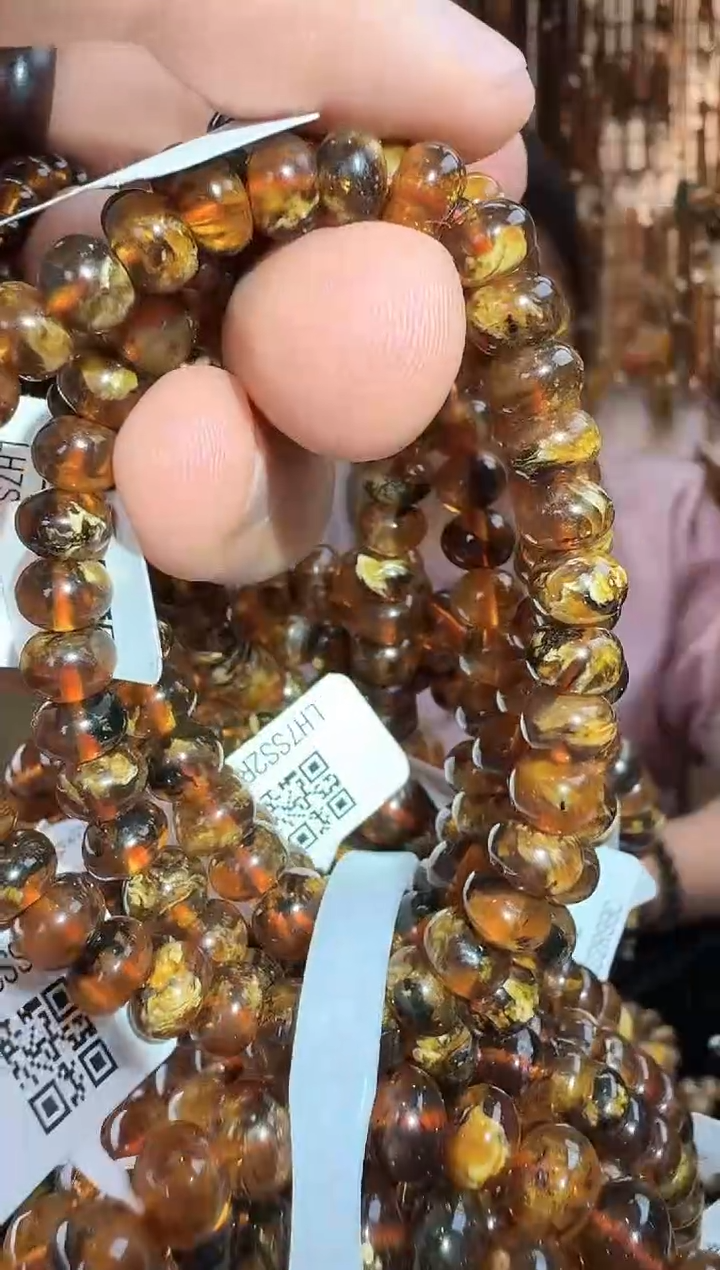 未镶嵌琥珀手链抚顺琥珀手串/多样性只发其一