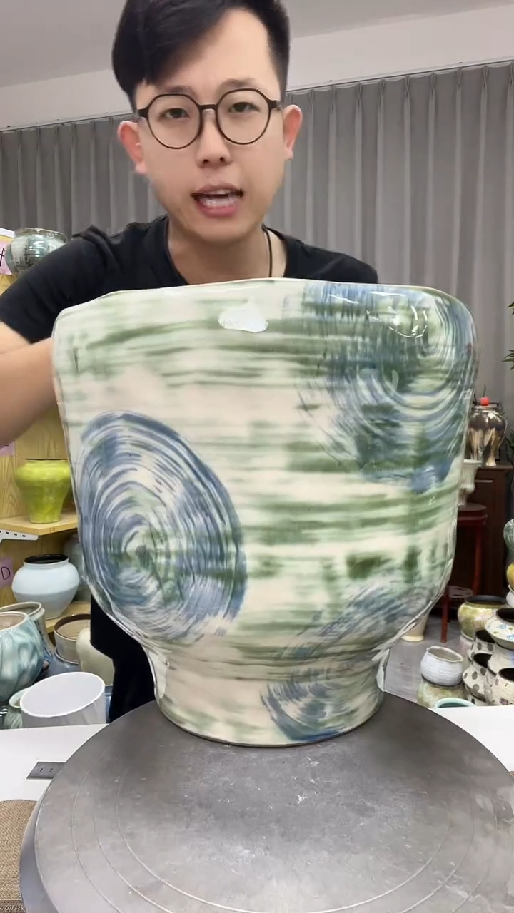 口30  高30   陶瓷花盆 9.1     直播链接      