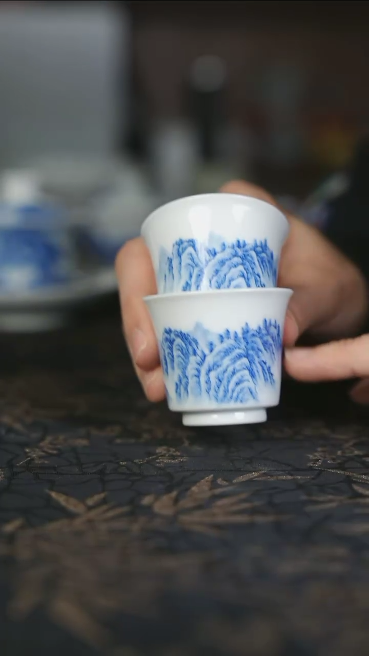 摆件瓷景德镇精品陶瓷茶器