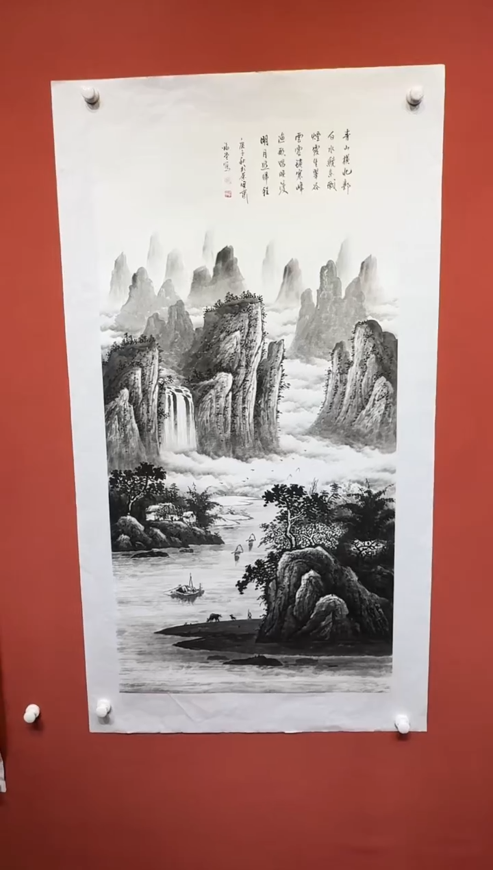 国画湖社画会/谢福堂-12-30-33