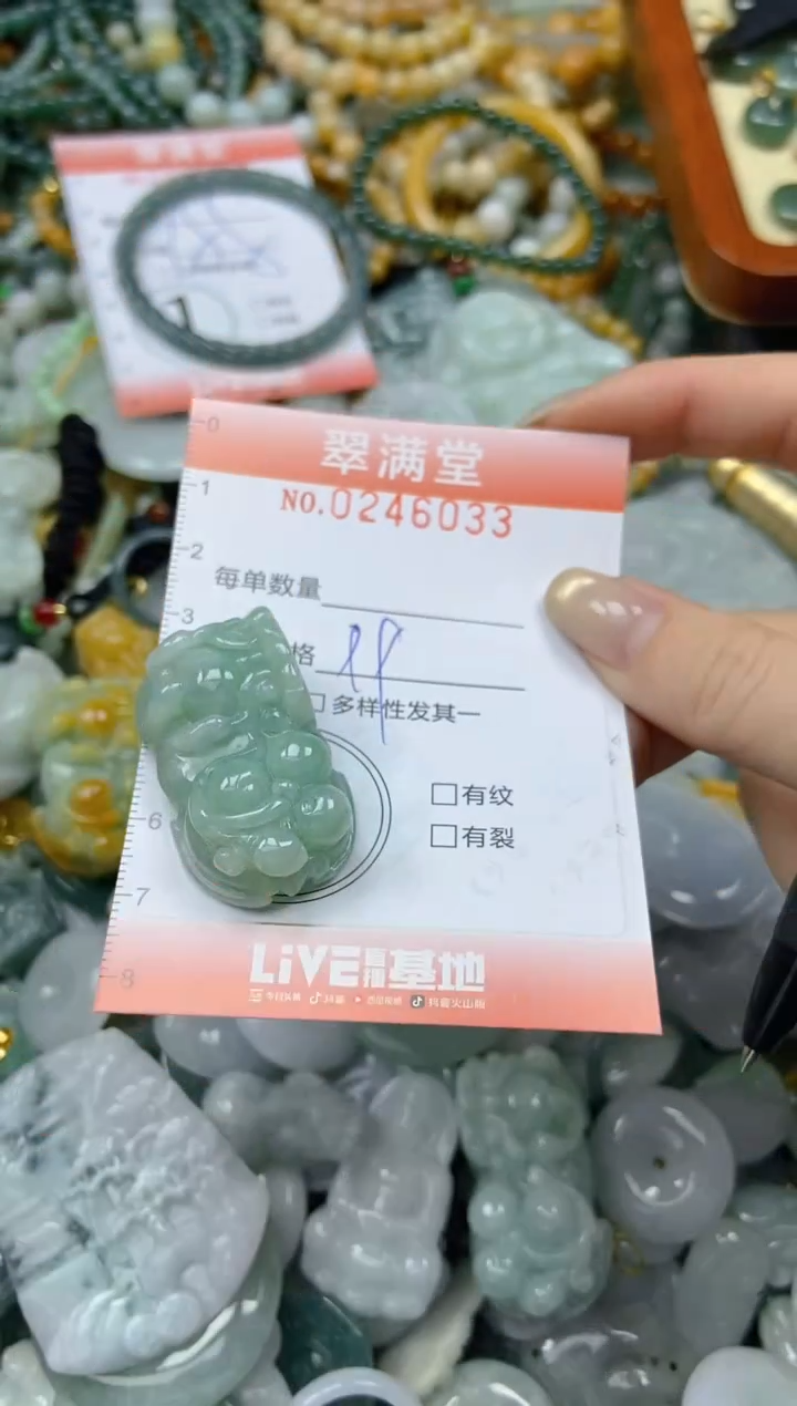 颈饰未镶嵌翡翠闪购0246034