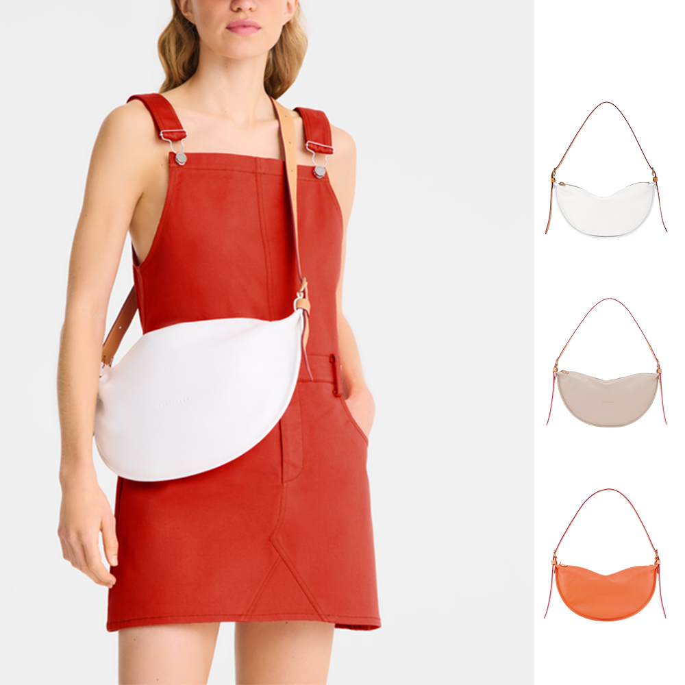 未使用 LONGCHAMP/珑骧 Smoothie系列女包中号单肩斜挎包10312