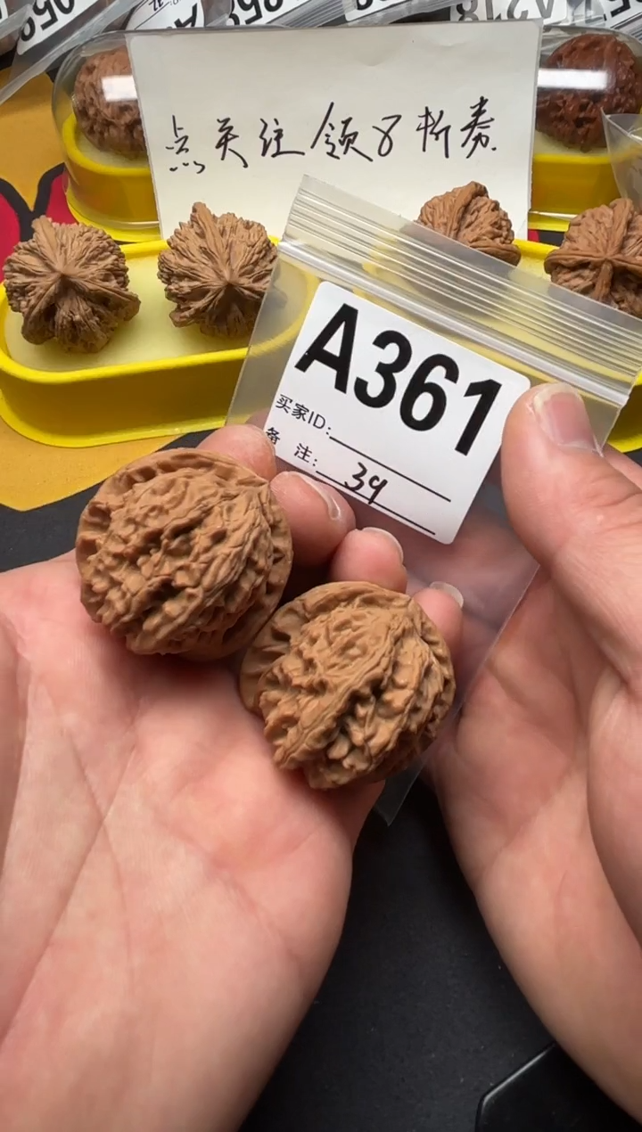 吊坠文玩核桃39白狮子A361