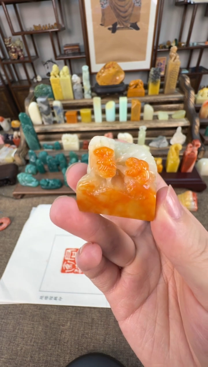 【闪购商品】寿山石印石编号编号A790