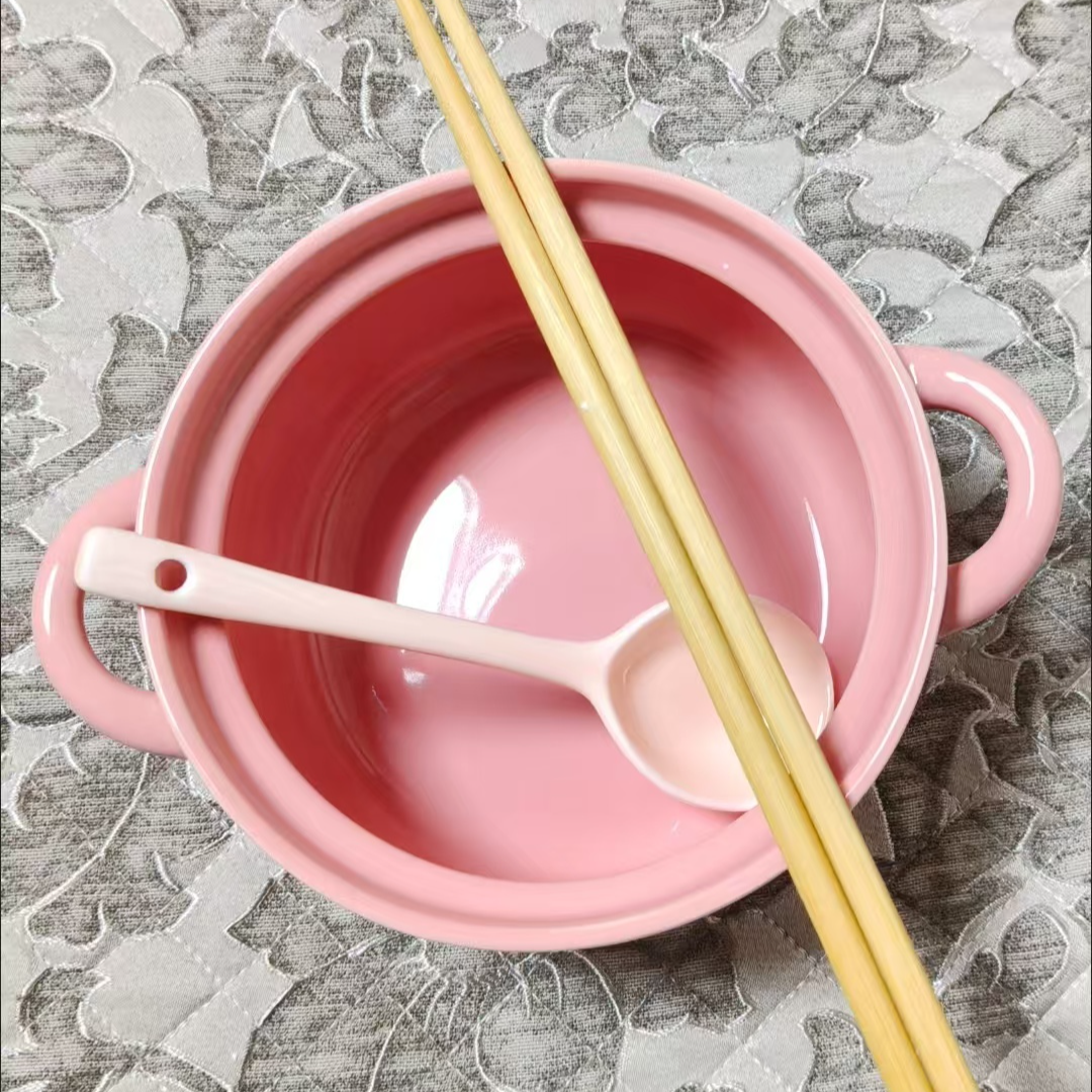 碗泡面碗小猪方便面碗