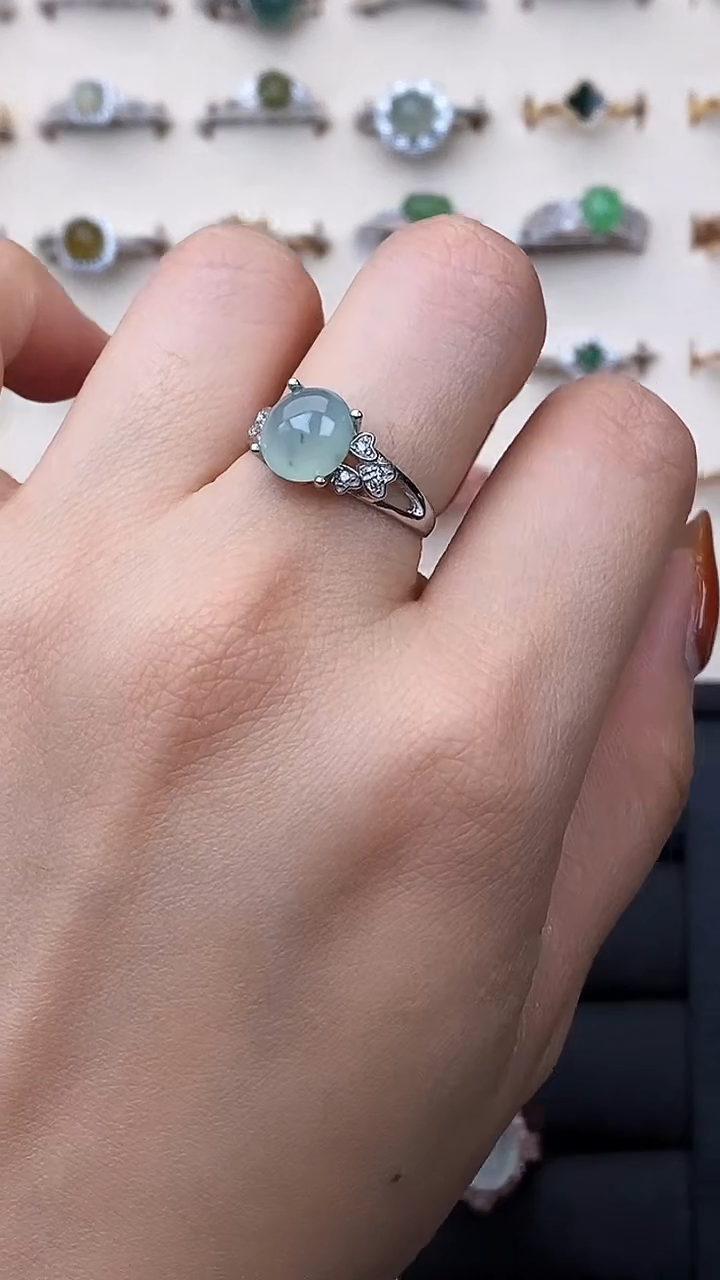 【闪购商品】翡翠戒指未镶嵌女款