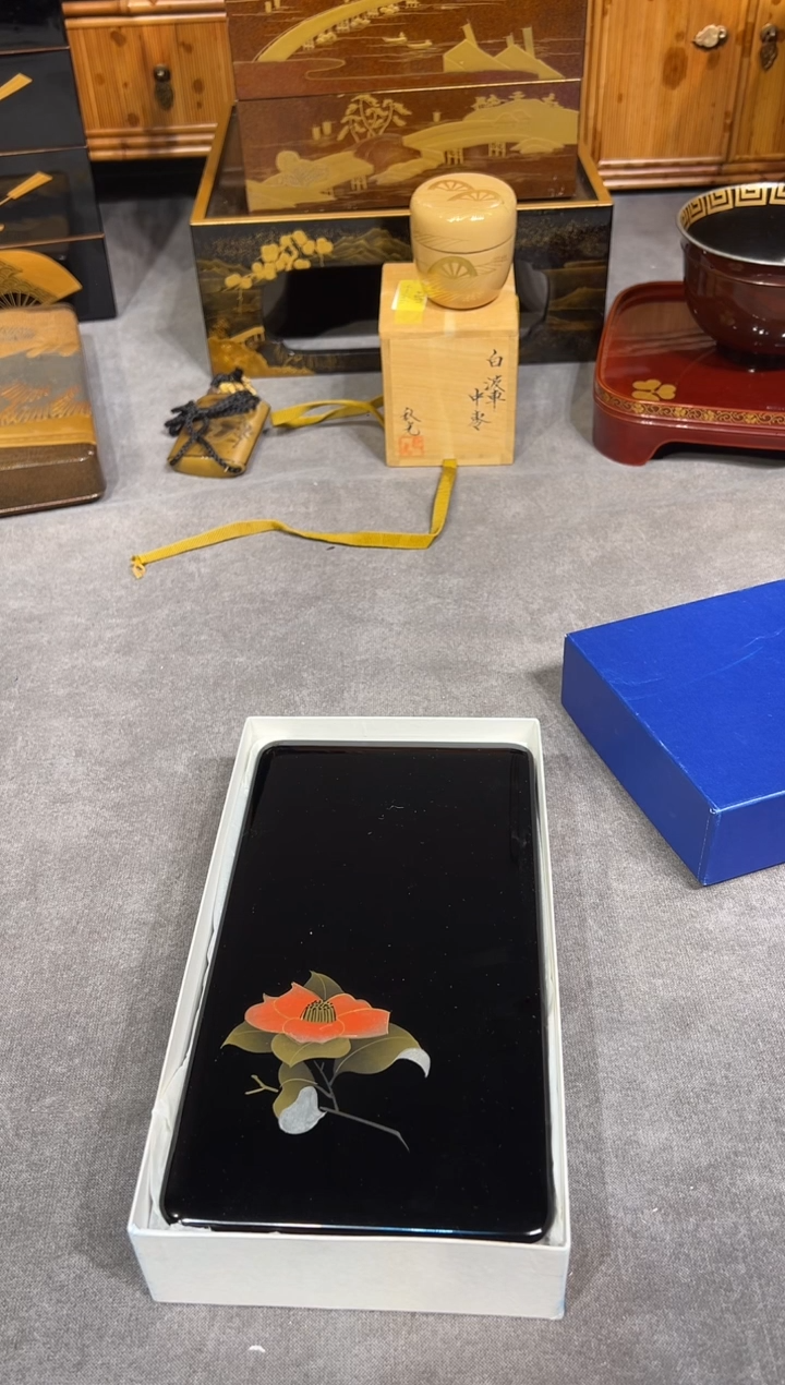 莳绘 文盒 大漆漆器大漆漆器