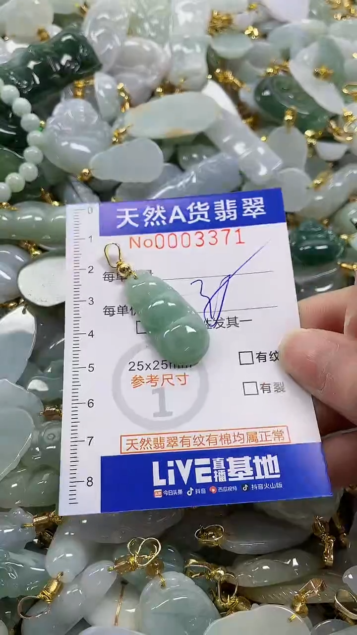 颈饰未镶嵌翡翠纯天然a货翡翠