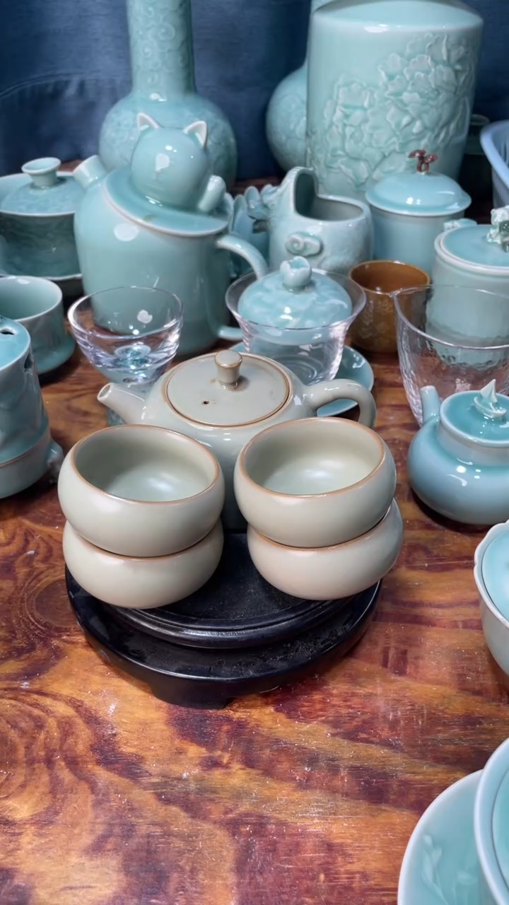 【闪购商品】一壶四杯 特价 福利  慧仙青瓷