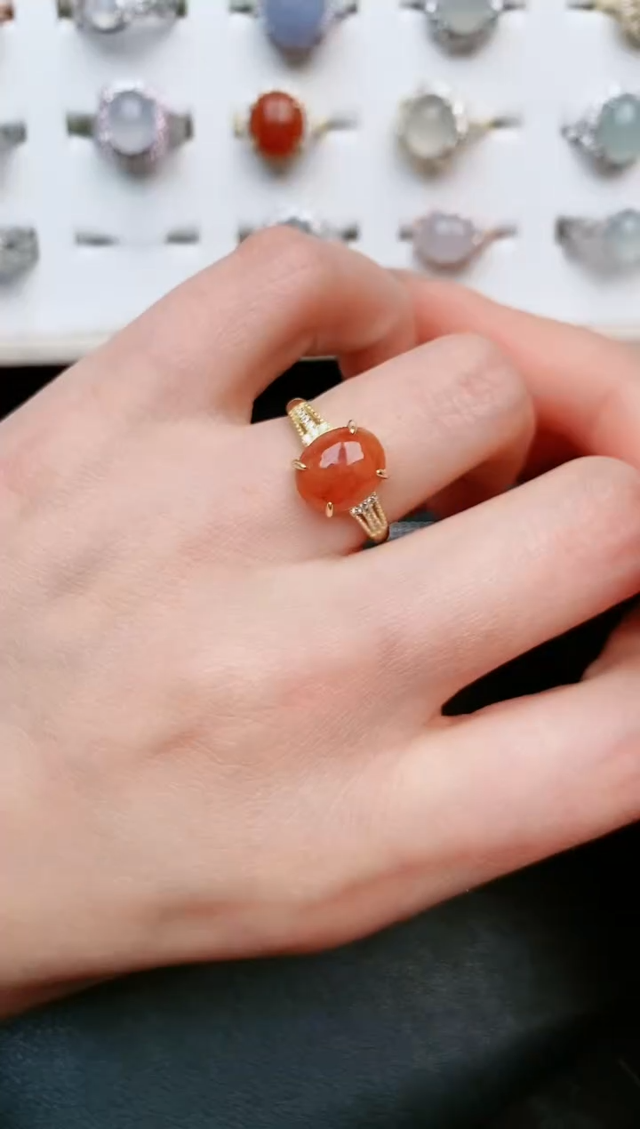 【闪购商品】翡翠戒指银S925镶嵌.....