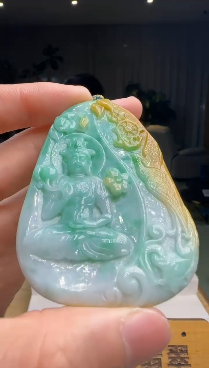 【闪购商品】翡翠颈饰未镶嵌DY@@960Q7J02845