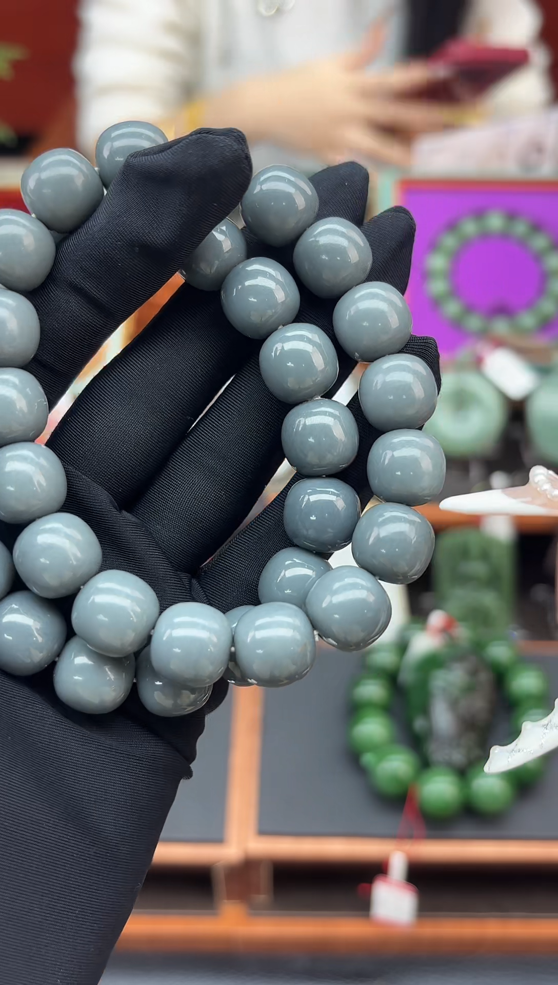 未镶嵌手串和田玉董小姐推荐 多样性发货 拍一发一hyz12