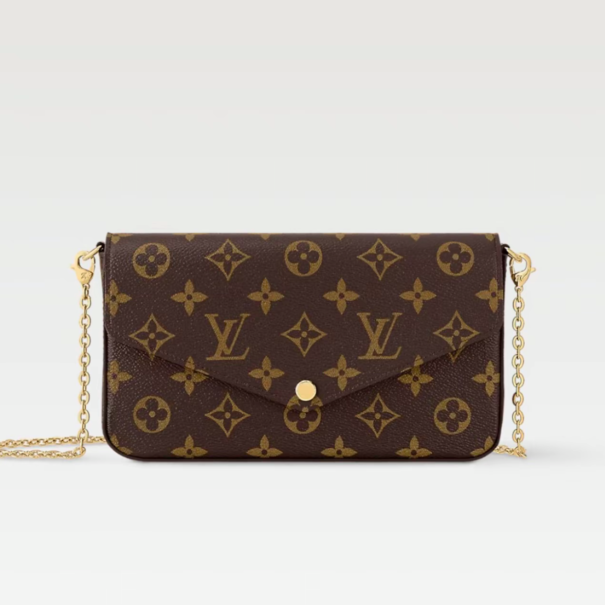 99新 LouisVuitton/路易威登 三合一链条包