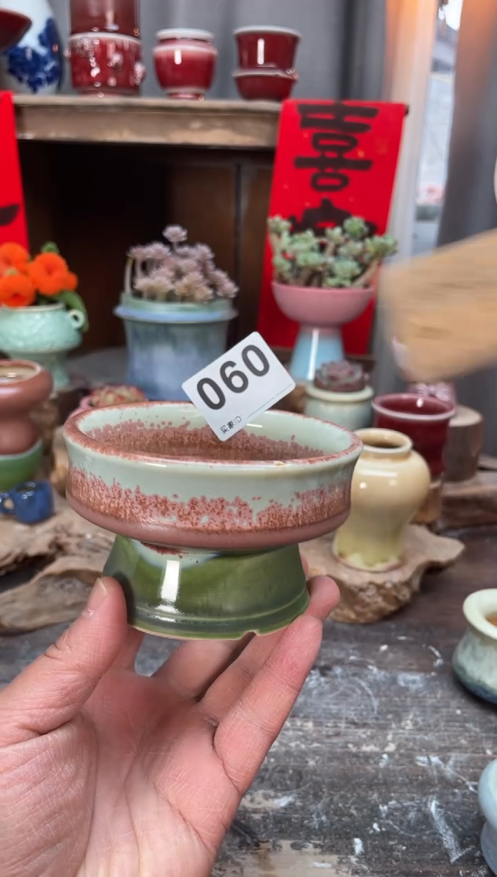 【闪购商品】摆件060知木小芳花盆