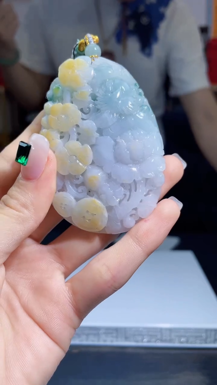 【闪购商品】翡翠吊坠(不含链)未镶嵌E104