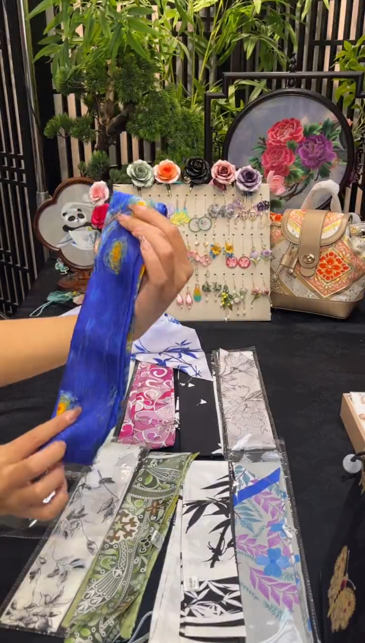 织绣C***苏非遗苏绣手工饰品